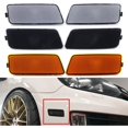 thumbnail image 3 of Carcasa de luz de posición lateral para parachoques de coche, bisel, luz de señal de giro para Golf MK6- 2009-2013 5K0945071 5K0945072, amarillo, 3 of 5