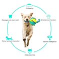 thumbnail image 1 of Juguetes para perros Balón de fútbol Frisbee al aire libre, Frisbee con lengüetas de agarre, Juguetes interactivos para perros de fútbol ZefeiWu 8390614029248, 1 of 1