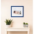 thumbnail image 4 of ArtToFrames 18x22 Inch Blue Picture Frame, This Blue Wood Poster Frame is Great for Your Art or Photos, Comes with 060 Plexi Glass (4158), 4 of 8