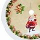 thumbnail image 4 of Feliz Navidad árbol falda Navidad vacaciones Santa Reno decoración adorno fiesta en casa árbol estera delantal 98cm Advancent JR0756-03, 4 of 4