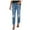 Z-Blue-H, variant on Brglopf Capri Jeans for Women Stretch High Waisted Distressed Denim Capris Ripped Skinny Cropped Pants with Pockets