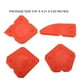 thumbnail image 4 of Kenally 4 Uds removedores de sellador esparcidor de cemento de vidrio multicolor multifuncional hogar Multi-ángulo mano espátula herramienta pala Kit Artesanía Amarillo Kenally TO008331-02B, 4 of 6
