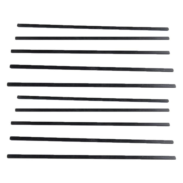 Barras planas portátiles de fibra de carbono para aviones RC y vehículos radiocontrolados 10 piezas 05x3x200mm