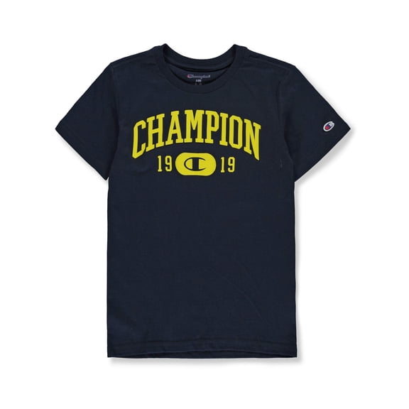 Champion Boys' Varsity T-Shirt Color: dark navy Size: 18 - 20
