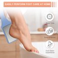 thumbnail image 6 of Unique Bargains Foot File Foot Rasp 3-in-1 Stainless Steel Foot File Pedicure Foot File Scraper Blue with Mini File, 6 of 7