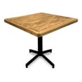 thumbnail image 2 of Mesa Madera 75x75 CM Restaurante Bar Cafetería Lounge Cocina Taqueria EC75M Dimobeler EC75M, 2 of 2