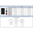 thumbnail image 2 of Pxiakgy tank tops men Mens Solid Color Wedding Dress Vest Mens Coat British Leisure Slim Stage Costume mens tank top vest for men Grey + XXL, 2 of 2