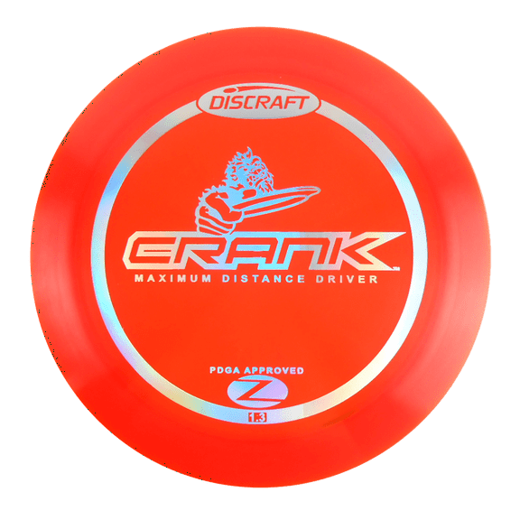 Discraft Elite Z Crank Distance Driver Golf Disc [Colors may vary] - 173-174g
