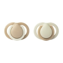 Tommee Tippee Newborn Pacifiers, 0-2 Months, Matte Texture, Reusable Sterilizer Pod, Pack of 2