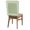 Green, variant on Sky Blue Retro Greek Key Chair Back Covers, Geometric Greece Ancient Farmhouse Removable Chair Covers for Dining Chairs Set of 8, Chairs Slipcovers Back Seat Protector for Wedding Party 19"x20"