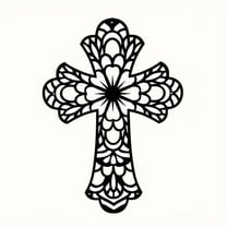 Modern Fashing Hanging Decoration, Creative Decorative Metal Wall Arts, Beautiful Vintage Decorative Hanging Crosses Wall Decor