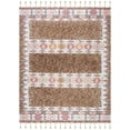 thumbnail image 2 of SAFAVIEH Saffron Nima Geometric Wool Area Rug, Taupe/Ivory, 8' x 10', 2 of 5