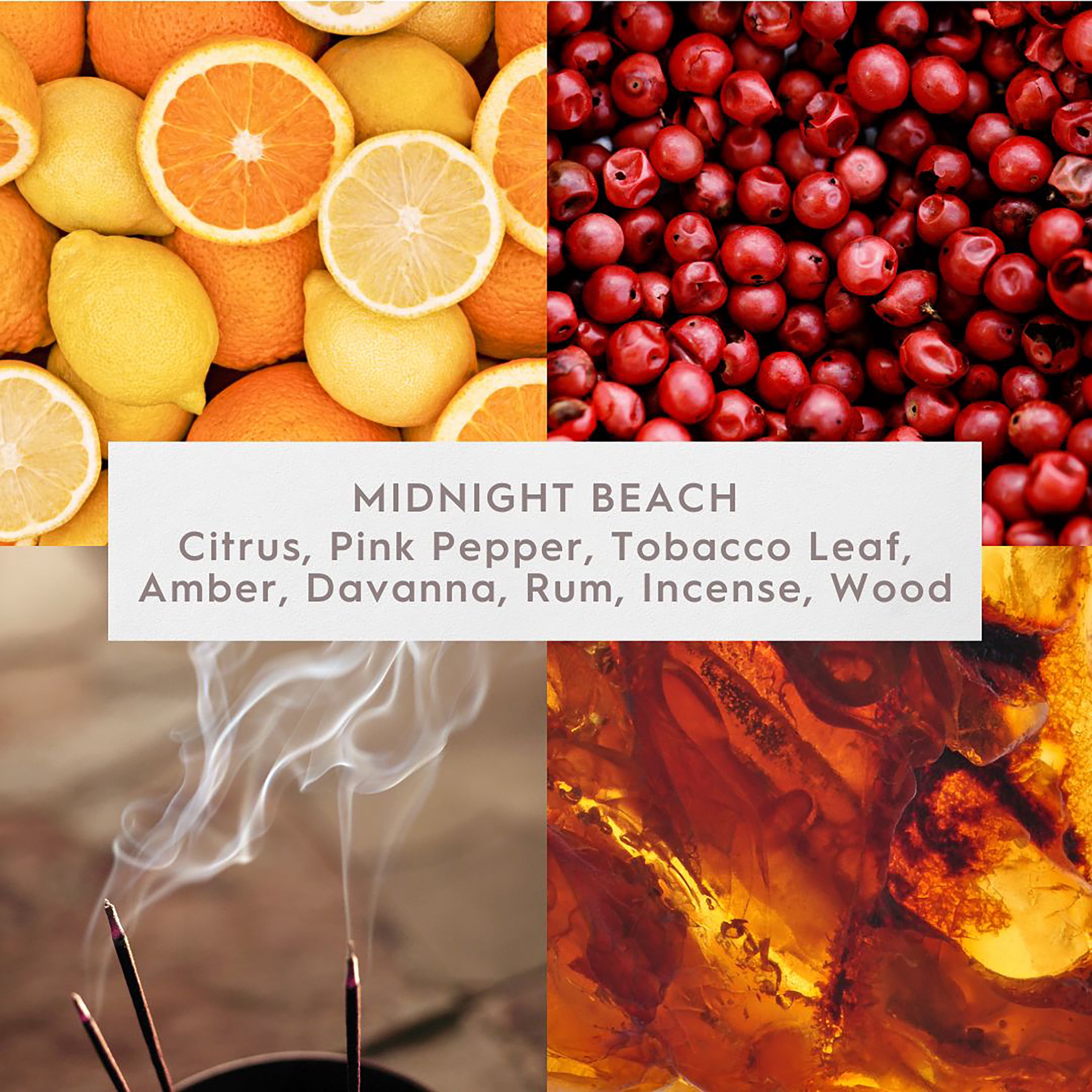 Better Homes & Gardens Midnight Beach Scented 2-Wick Ombre Jar Candle 18oz.
