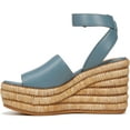 thumbnail image 3 of Franco Sarto Women's Toni Espadrille Wedge Sandals Denim Blue 7.5M, 3 of 5