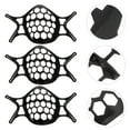 thumbnail image 4 of EeaseMX 3 soportes de silicona para mascarillas, prácticos soportes 3D para mascarillas., 4 of 7