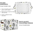 thumbnail image 3 of Coolnut Cute Hedgehog Mushroom Storage Bin for Toy Storage Basket Dirty Clothes Sundries Office Home Closet Organizer Shelf Cube Box Waterproof Laundry Basket Decor Gifts, 3 of 7