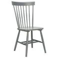 thumbnail image 4 of SAFAVIEH Parker Solid 17 in. H Spindle Dining Chair, Charcoal Grey, Set of 2, 4 of 12