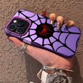 thumbnail image 1 of Luxury IMD Lens Circle Spider Man Cartoon Skin TPU Phone Case for For iPhone 13 Pro Max 15 Pro 14 Plus 12 X XS Max XR 11 Pro, 1 of 5