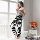thumbnail image 5 of Balery Leopard And Zebra 2 Pantalones de pijama para mujer, pijamas ultraligeros, pantalones de estar por casa-X-Large, 5 of 6