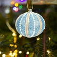 thumbnail image 5 of JLFNYA Christmas Tree Ornaments Clearance,Christmas Balls Ornament,Christmas 8cm Christmas Tree Foam Pendant Christmas Decorations Pearl Hanging Colored, 5 of 6