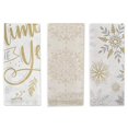 thumbnail image 3 of Design Imports CAMZ10711 Assorted Winter Sparkle Dish Towel Set - Set of 3, 3 of 6