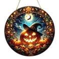 thumbnail image 4 of Carillón de Viento Macarena Esqueleto de Calabaza Decoración de Halloween 25cm x 25cm, 4 of 8