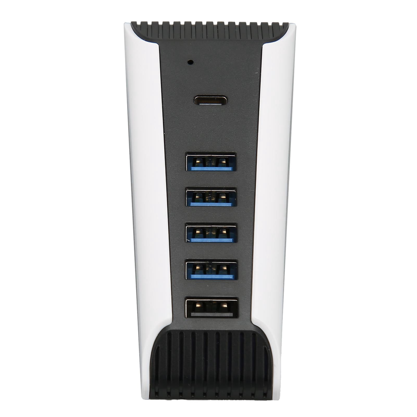 USB Hub, Stable 1x USB Fast Charging Port USB High Speed Expansion Hub ABS Plug and Play 5 Port  for Game Console