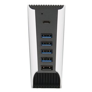 USB High Speed Expansion Hub, USB Hub 1x USB Fast Charging Port 5 Port  For Game Console