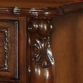 thumbnail image 2 of Wooden Night Stand with Two Drawer In Traditional Style Brown, 2 of 2
