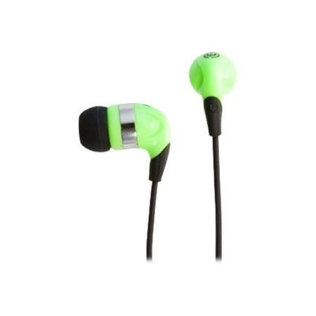 Wicked Jawbreakers WI-2101 - Earphones - in-ear - wired - 3.5 mm jack - green