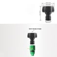 thumbnail image 2 of US Thread Irrigation Connector, Automatic Watering Adapter 1/4" Quick Connect Drip Line To Faucet Fitting For Garden Watering Systems, 2 of 3