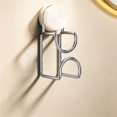 thumbnail image 4 of Suction Cup Wall Mount Hook, Heavy Duty Stainless Steel Multifunctional Hanger, Removable Reusable Holder, Waterproof Bathroom Hook for Tile, Glass and Smooth Wall Surfaces, 4 of 7