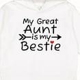 thumbnail image 3 of Inktastic My Great Aunt is My Bestie Toddler Hoodie, 3 of 4