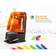 thumbnail image 2 of Bostitch Multi Mount Manual Kids Pencil Sharpener, Orange, 2 of 14