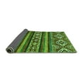 thumbnail image 2 of Ahgly Company Indoor Rectangle Abstract Green Modern Area Rugs, 3' x 5', 2 of 4