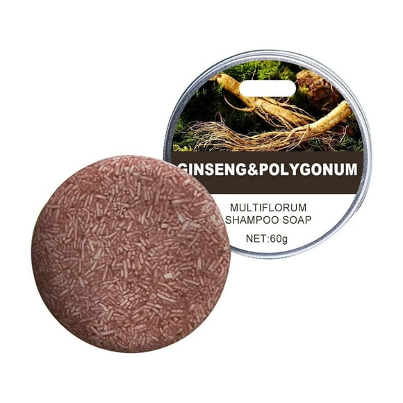 FcBaudy Darkening Shampoo Bar New Polygonum Essences Hair Darkening Soap Natural Mild 60g lush lush