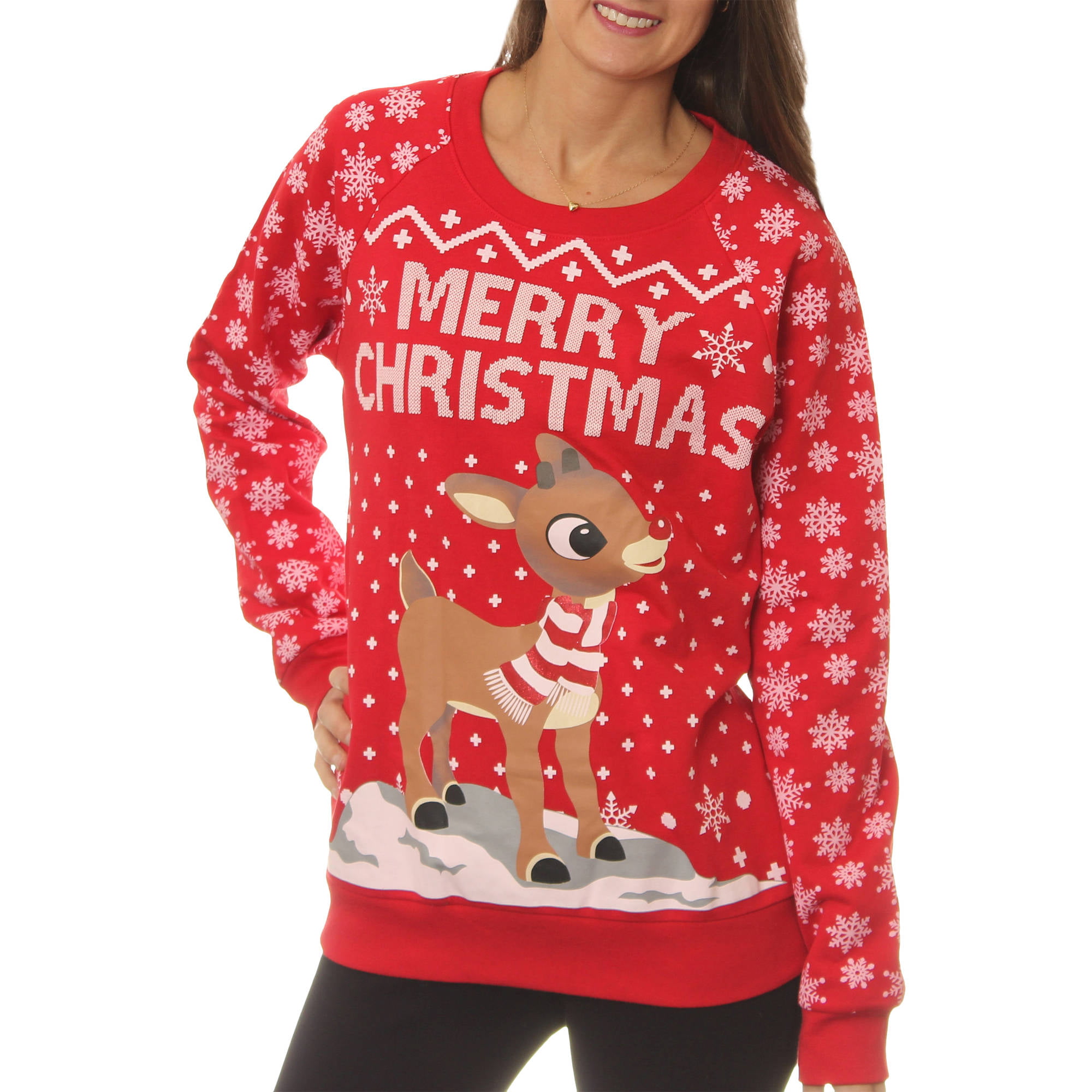 ugly christmas sweater dress walmart
