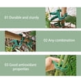 thumbnail image 6 of Haidf 20Pcs Plant Clips for Climbing Plants, Reusable Garden Clips for Supporting Plant Stems, Stalks and Vines, Gentle Plant Support Clips for Trellis, Bamboo Stakes and Tomato Cage, 2.4", Green, 6 of 8