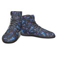 thumbnail image 6 of Wismoutput Jellyfish Pattern Barefoot Shoes Leather Sneakers for Men Boys Easy to Maintain Water-Resistant Comfortable Walking Shoes, 6 of 7