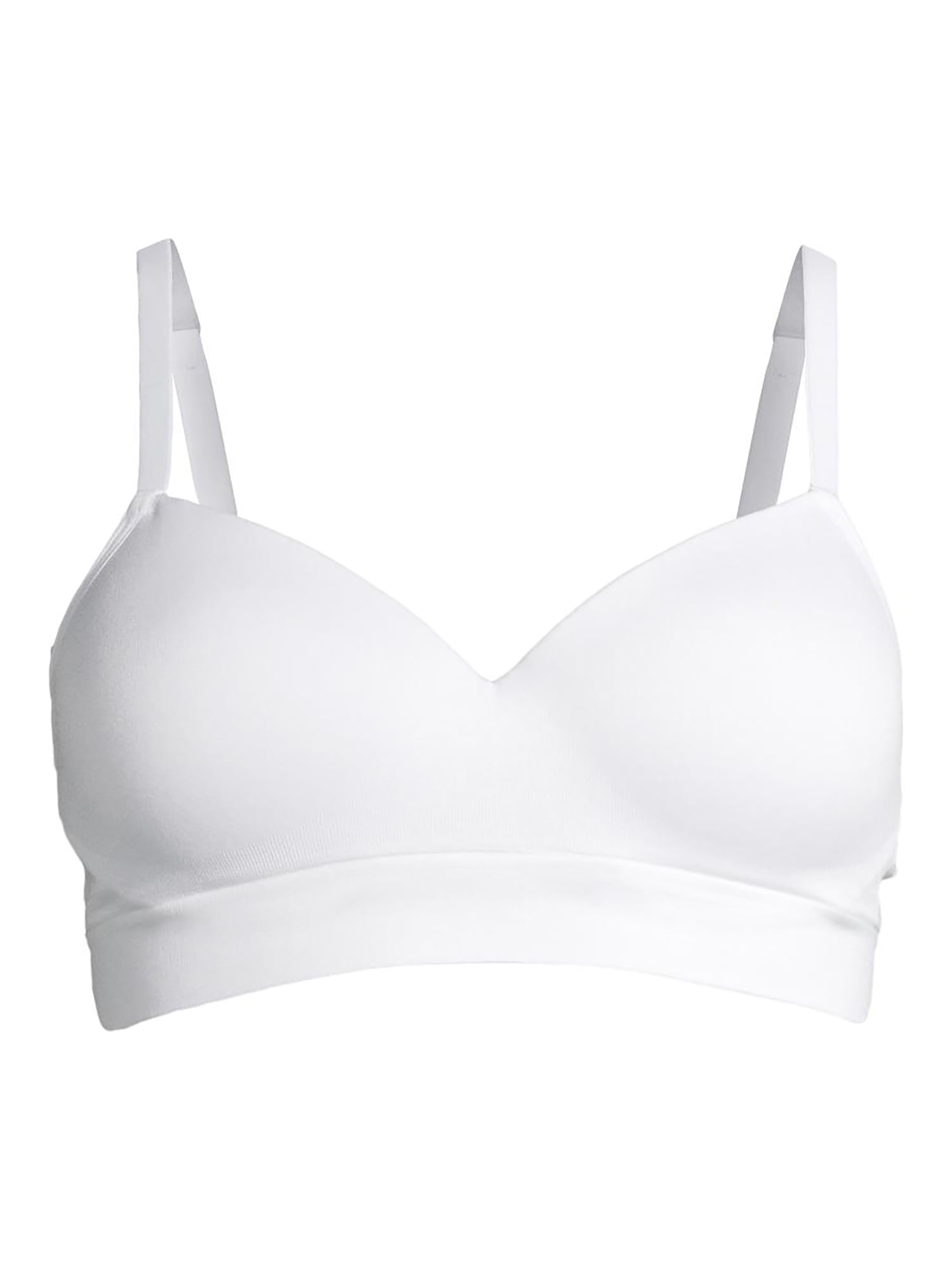 No Boundaries Seamless Wireless Bras, 2-Pack, Women's