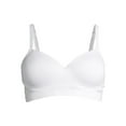 thumbnail image 6 of No Boundaries Seamless Wireless Bras, 2-Pack, Women's, 6 of 12