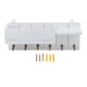 thumbnail image 1 of Estante organizador de pared decorativo para colgar llaves de madera, estante de almacenamiento Blanco, 1 of 9