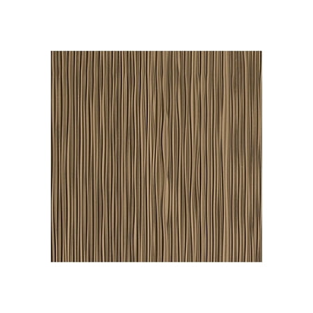 FASÄDE Ripple Vertical Decorative Vinyl Wall Panel in Argent Bronze (12X12 Inch Sample)