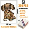 thumbnail image 1 of Brown Dog Irregular Wood Puzzle With Wooden Box, 1 of 4