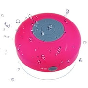 Mosos® Bluetooth Wireless Waterproof Shower Speaker: water Proof Bluetooth 3.0 Speaker, Mini Water Resistant Wireless Shower Speaker, Handsfree Portable Speakerphone with Built-in Mic, 6hrs of P