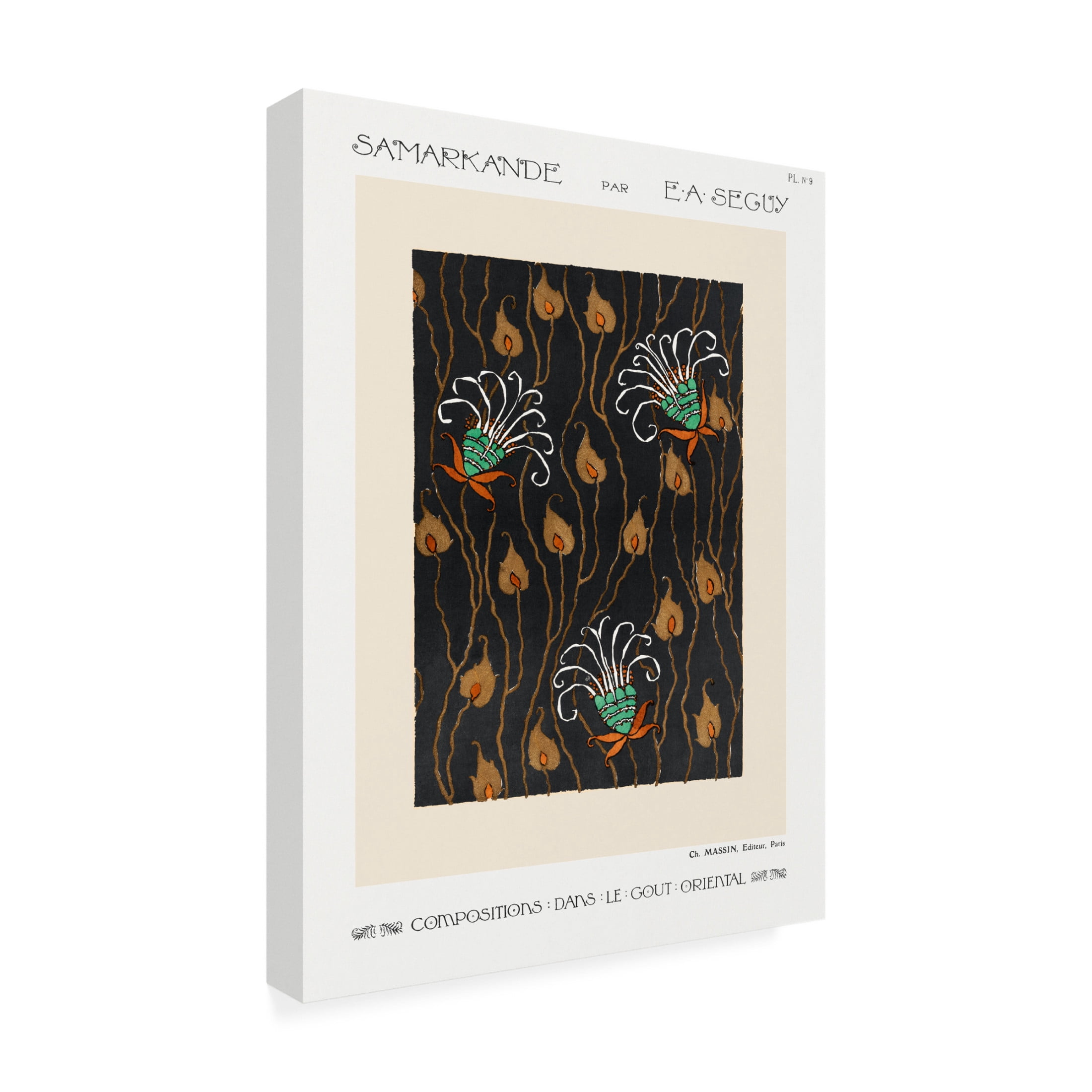 Trademark Fine Art Pictufy   Samarkande 9 Canvas Wall Art