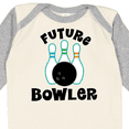 thumbnail image 4 of Inktastic Future Bowling Childs Bowling Boys or Girls Long Sleeve Baby Bodysuit, 4 of 5