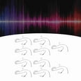 thumbnail image 4 of Tube de Remplacement Acoustique Confortable Détachable Transparent Clair pour Radio Bidirectionnelle Écouteurs, 4 of 7