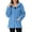 Blue#2, variant on Fashionable Ladies Autumn Winter Outerwear Jacket,Fashion Womens Warm Faux Coat Jacket Winter Zipper Solid Long Sleeve Outerwear Blue M
