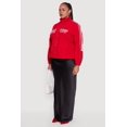 thumbnail image 4 of Women's Plus Size Not Now Embroidered Windbreaker, 4 of 5